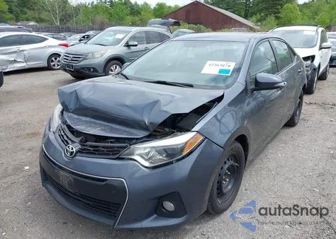 2016 Toyota Corolla S из США, поврежденный, VIN 2T1BURHE2GC649011